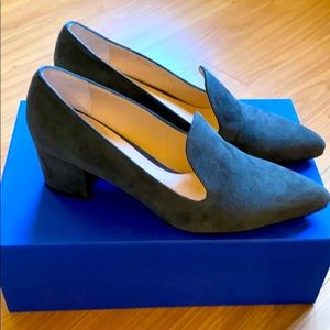 Stuart Wiseman Suede Arkymid Heel